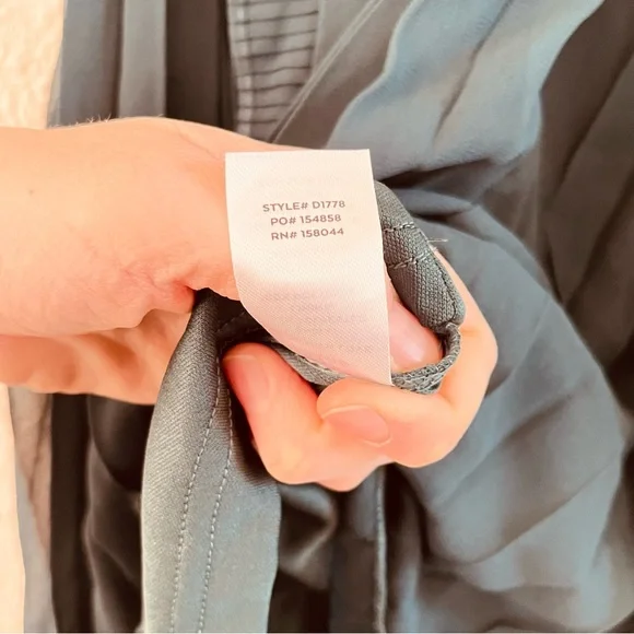 Lulu’s Emerald Green Tie-Strap Pleated Midi Dress Emerald Green XS - Picture 9 of 16